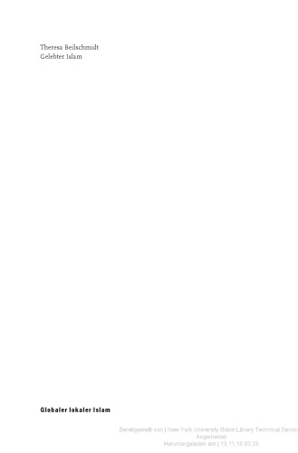 Gelebter Islam: Eine empirische Studie zu DITIB-Moscheegemeinden in Deutschland