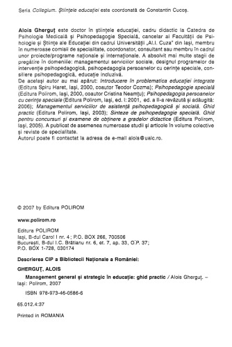 Management general si strategic in educatie