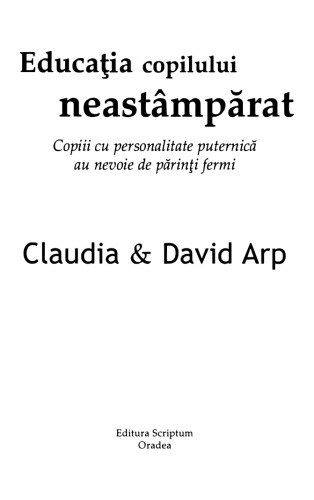 Educatia copilului neastamparat
