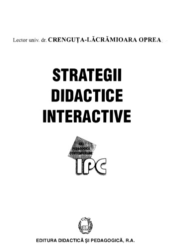 Strategii didactice interactive