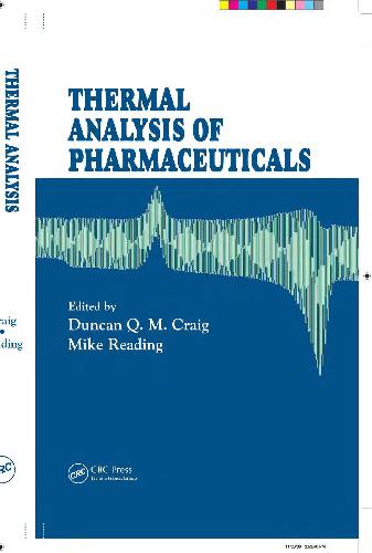Thermal Analysis of Pharmaceuticals
