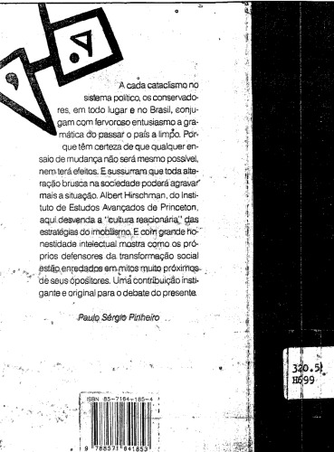 A Retórica da Intransigência