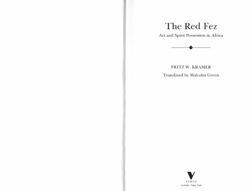 The Red Fez: On Art and Possession in Africa