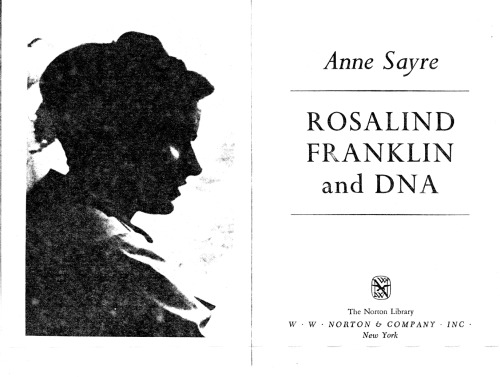 Rosalind Franklin and DNA