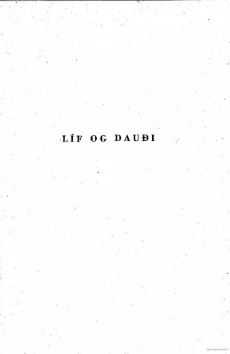 Líf og dauði Indversk heimspeki