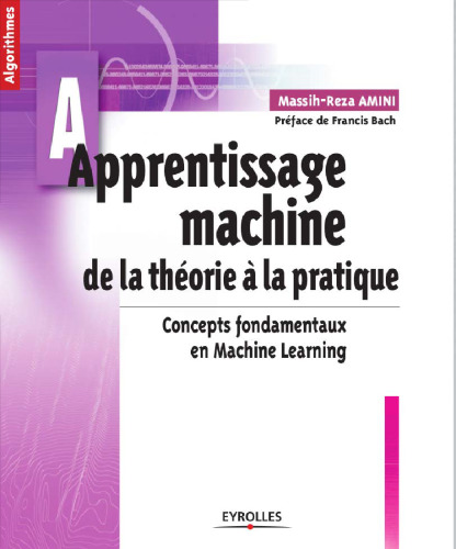 Apprentissage machine : de la théorie à la pratique