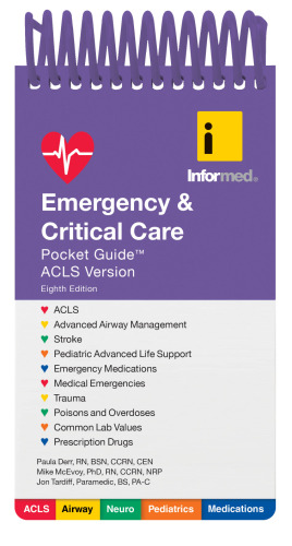 Emergency  &  Critical Care Pocket Guide, ACLS version