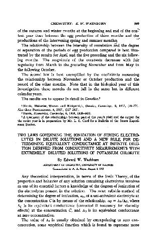 Two Laws Governing the Ionization of Strong Electrolytes in Dilute Solutions