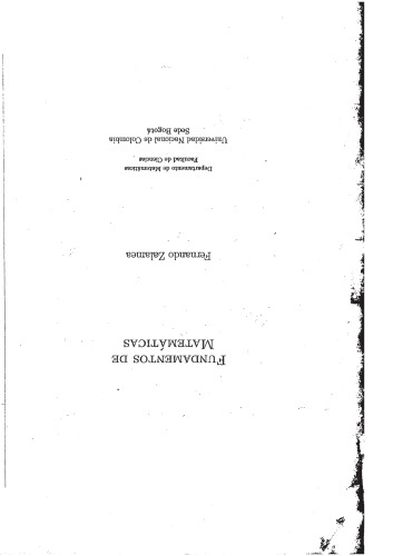 Fundamentos de Matemáticas