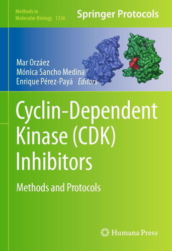 Cyclin-Dependent Kinase (CDK) Inhibitors: Methods and Protocols