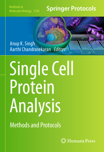 Single Cell Protein Analysis: Methods and Protocols