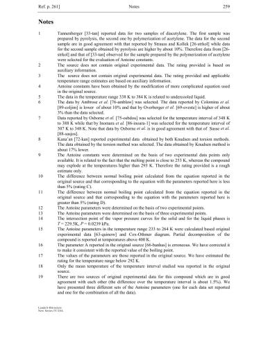 Vapor Pressure and Antoine Constants for Hydroncarbons and Sulfur, Selenium, Tellurium and Halogen Containing Organic Compounds