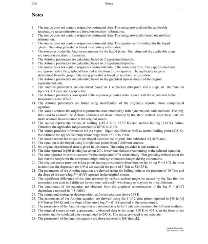 Vapor Pressure and Antoine Constants for Oxygen Containing Organic Compounds