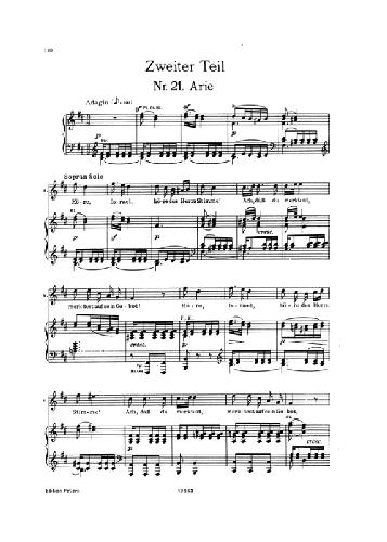 Zweiter Teil. Nr. 21. Arie