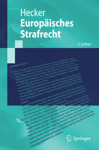 Europäisches Strafrecht