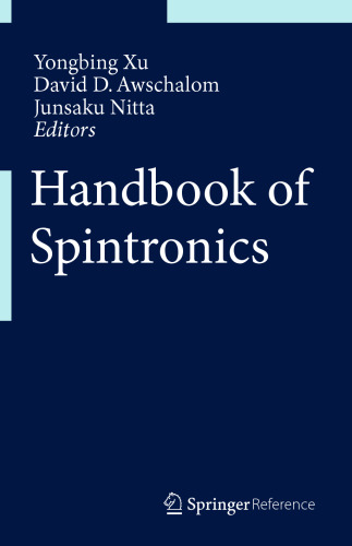 Handbook of Spintronics