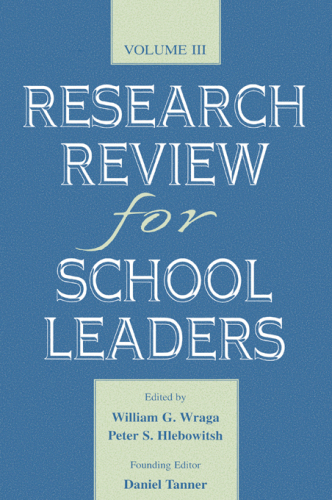 Research Review for School Leaders: Volume III