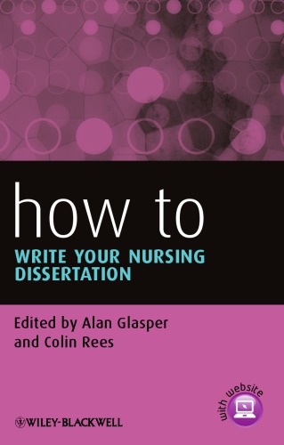 How To Write Your Nursing Dissertation