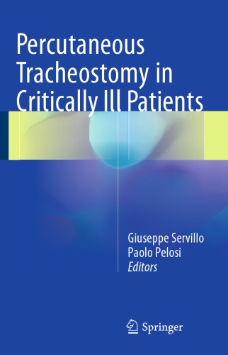 Percutaneous Tracheostomy in Critically Ill Patients