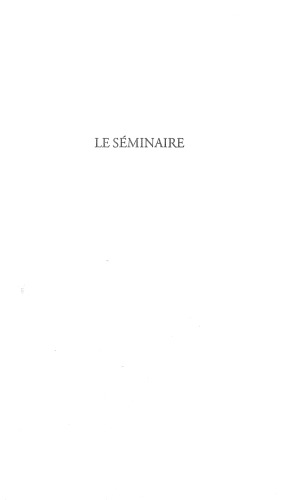 Le Séminaire - Images du temps présent: 2001-2004