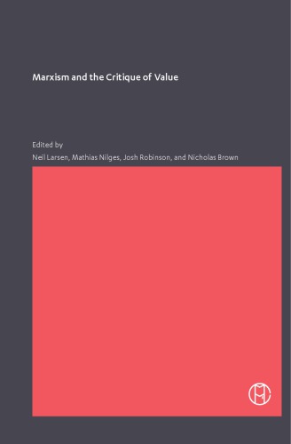Marxism and the Critique of Value