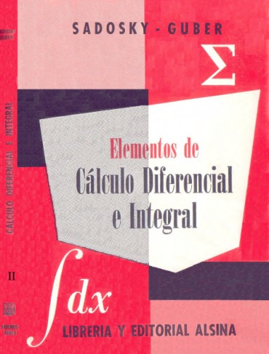 Elementos de cálculo diferencial e integral