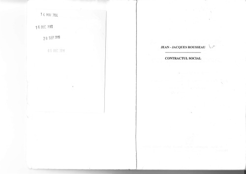 Contractul Social