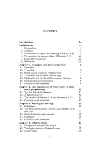 Dynamical systems and ergodic theory