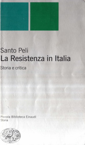 La Resistenza in Italia. Storia e critica