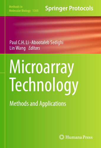 Microarray Technology: Methods and Applications
