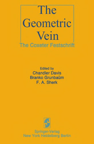 The Geometric Vein. The Coxeter Festschrift