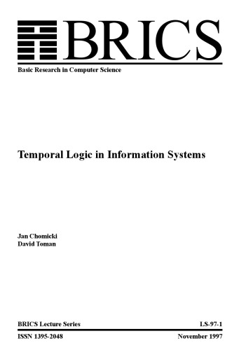 Temporal logic in information systems