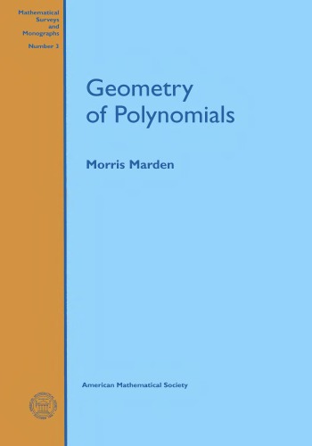 Geometry of polynomials