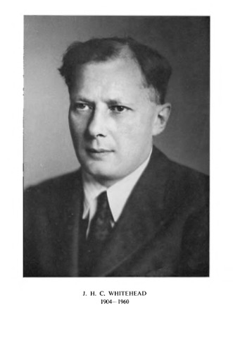 The mathematical works of J.H.C.Whitehead. Vol.1