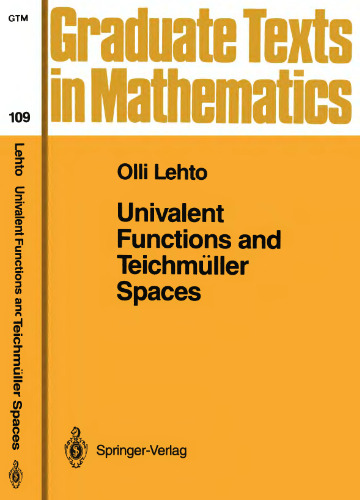 Univalent functions and Teichmuller spaces