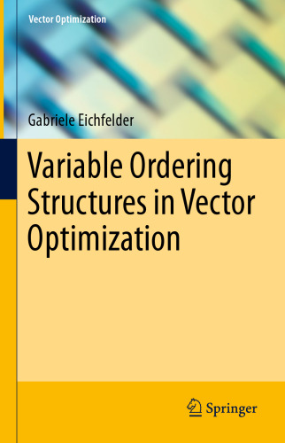 Variable ordering structures in vector optimization