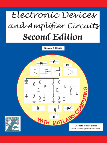 Electronic Devices and Amplifier Circuits with MATLAB Computing