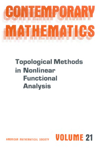 Topological methods in nonlinear functional analysis