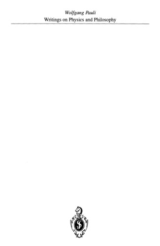 Writings on physics and philosophy