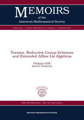 Torsors, reductive group schemes and extended affine Lie algebras