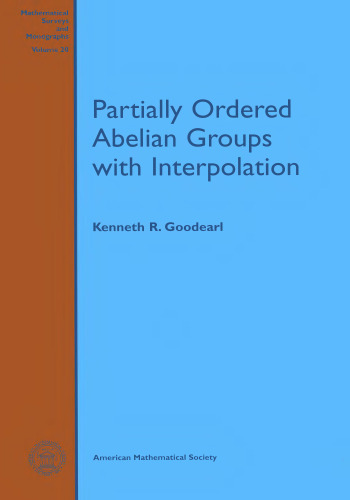 Partially ordered abelian groups with interpolation