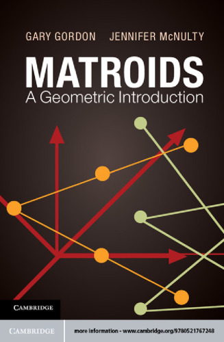 Matroids: A Geometric Introduction