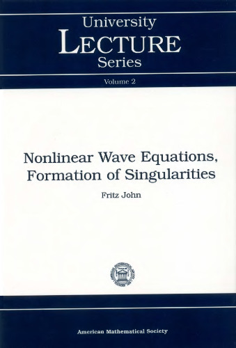 Nonlinear wave equations, formation of singularities