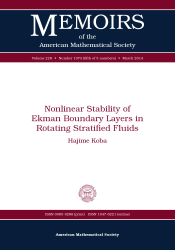 Nonlinear stability of Ekman boundary layers in rotating stratified fluids