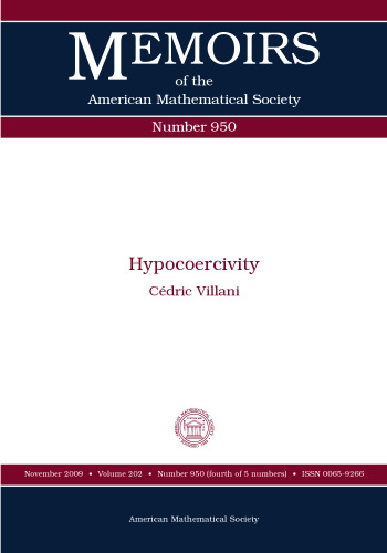 Hypocoercivity