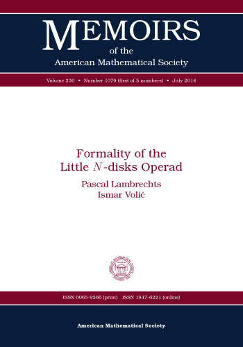 Formality of the little N-disks operad