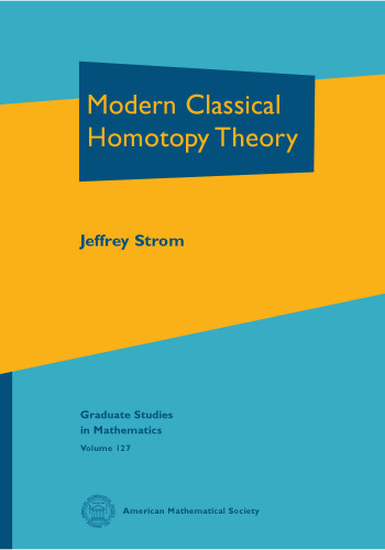 Modern classical homotopy theory