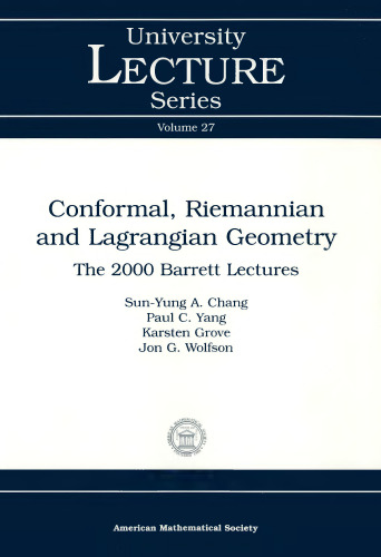 Conformal, Riemannian and Lagrangian geometry