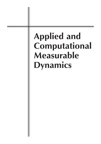 Applied and computational measurable dynamics