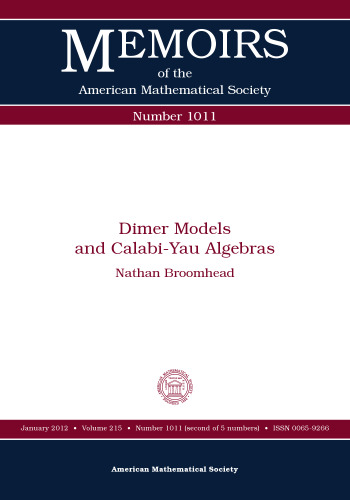 Dimer models and Calabi-Yau algebras